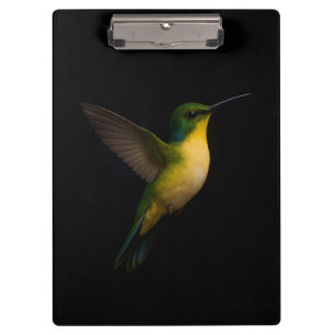 Schwarzes Luxus-Clip-Board, Fliegender Vogel Klemmbrett