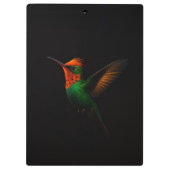 Schwarzes Luxus-Clipboard, getuftet Coquette Klemmbrett (Rückseite)