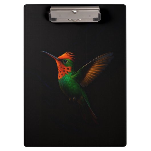 Schwarzes Luxus-Clipboard, getuftet Coquette Klemmbrett (Vorderseite)
