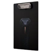 Schwarzes Luxus-Clipboard, Schwarze Mamba Klemmbrett (Links)