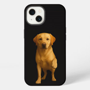 Schwarzes Luxus iPhone 13, sanfter Labrador-Hund 13 Hülle