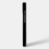 Schwarzes Luxus-iPhone 14 Case-Mate mit Blauem Ban iPhone Hülle (Rückseite / Links)