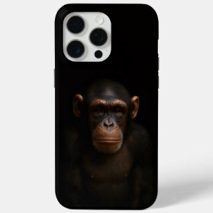 Schwarzes Luxus-iPhone 15 Pro Max mit serenem Schi Case-Mate iPhone Hülle