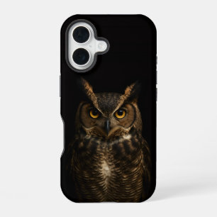 Schwarzes Luxus-iPhone 16 Case-Mate mit goldenem E iPhone 16 Hülle