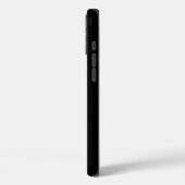 Schwarzes Luxus-iPhone 16 Plus mit Blauem Band-Aal Case-Mate iPhone Hülle (Rückseite / Links)
