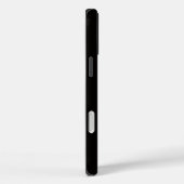 Schwarzes Luxus-iPhone 16 Plus mit Keilschnecken-T Case-Mate iPhone Hülle (Rückseite / Rechts)