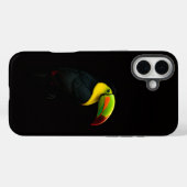 Schwarzes Luxus-iPhone 16 Plus mit Keilschnecken-T Case-Mate iPhone Hülle (Rückseite (Horizontal))