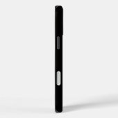 Schwarzes Luxus-iPhone 16 Plus mit serenem Schimpa Case-Mate iPhone Hülle (Rückseite / Rechts)