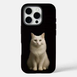 Schwarzes Luxus-iPhone 16 Pro mit Türkischer Angor iPhone 16 Pro Hülle
