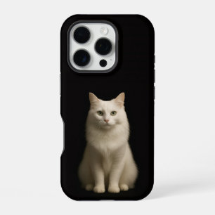 Schwarzes Luxus-iPhone 16 Pro mit Türkischer Angor iPhone 16 Pro Hülle