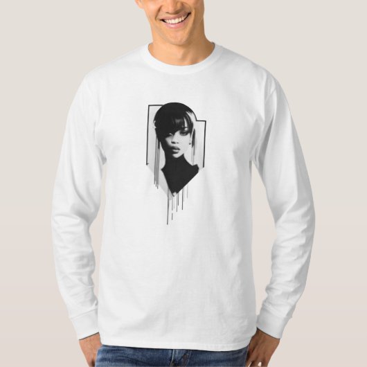 Schwarzes Mädchen 2023 T-Shirt (Vorderseite)