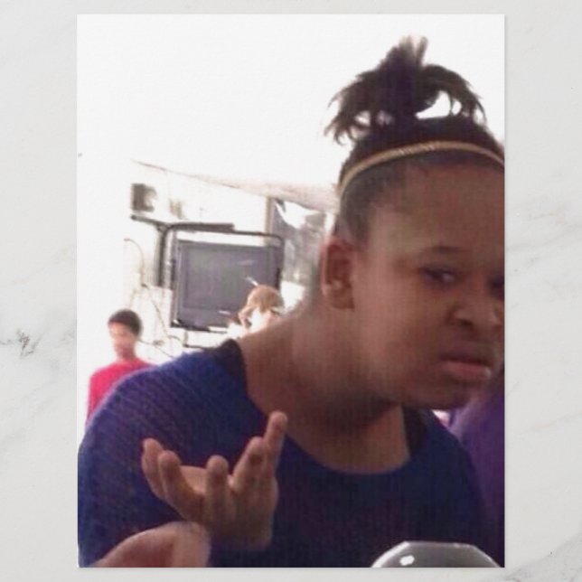 Schwarzes Mädchen, was Mem (Vorderseite)