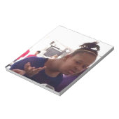 Schwarzes Mädchen, was Mem Notizblock (Rotiert)