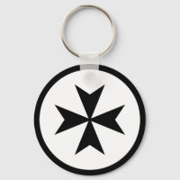 Schwarzes Malteserkreuz
