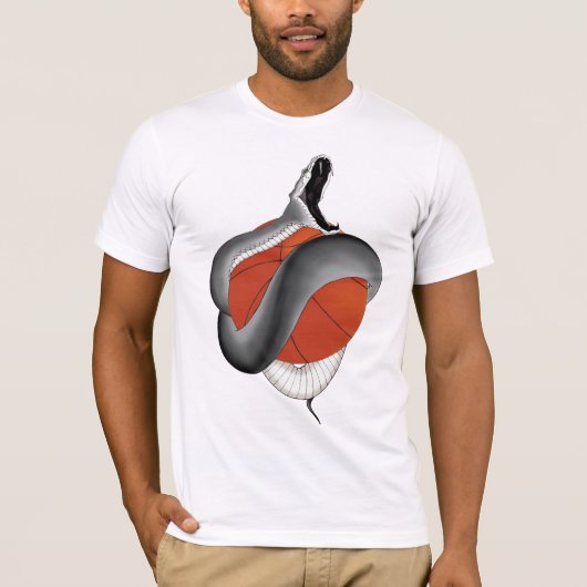 Schwarzes Mamba AE T-Shirt (Vorderseite)