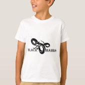 Schwarzes Mamba T-Shirt (Vorderseite)