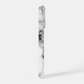 Schwarzes Marmor-Look-Design iPhone Case Hülle (Rechte Seite)