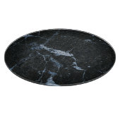 Schwarzes Marmormuster Schneidebrett (Ecke)