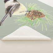 Schwarzes Meer Chickadee Vogelwelt Sherpadecke (3/4)