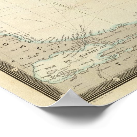 Schwarzes Meer Poster (Ecke)