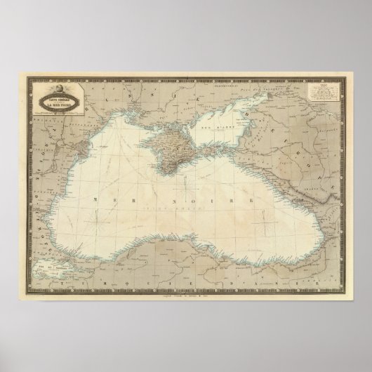 Schwarzes Meer Poster (Vorne)