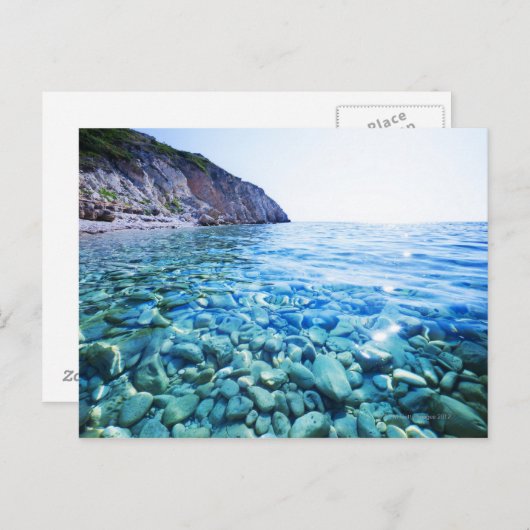 Schwarzes Meer Postkarte (Vorne/Hinten)
