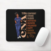 Schwarzes Melanin Cna Afrika Schwarze Geschichte M Mousepad (Mit Mouse)