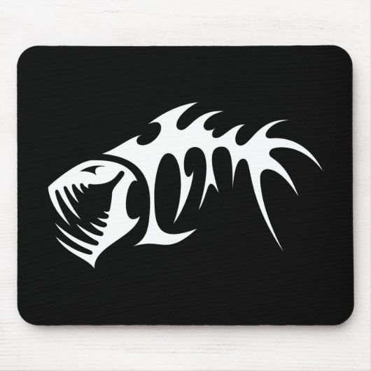 Schwarzes MentalPad Mousepad (Vorne)
