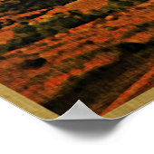 Schwarzes Mesa Oklahoma Poster (Ecke)