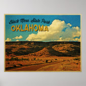 Schwarzes Mesa Oklahoma Poster (Vorne)