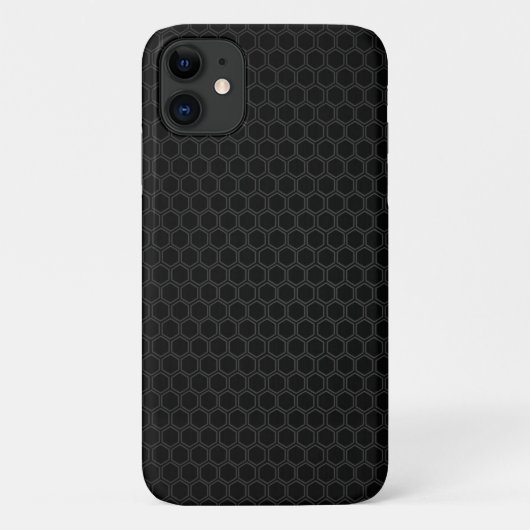 Schwarzes Meschmuster Case Mate Barely There (Rückseite)