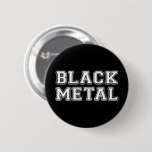Schwarzes Metall Button (Vorne & Hinten)