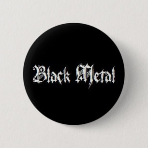 SCHWARZES METALL BUTTON