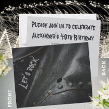 Schwarzes Metall-Minimalisten-Party