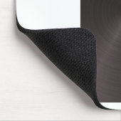 Schwarzes Metall Mousepad (Ecke)