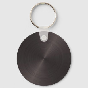 Schwarzes Metall Schlüsselanhänger