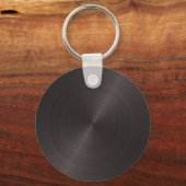 Schwarzes Metall Schlüsselanhänger (Vorderseite)