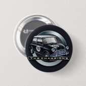 Schwarzes Mini Coopers S Button (Vorne & Hinten)