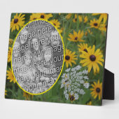 Schwarzes Mit Augen Susan-Feld Ihr eigenes Foto hi Fotoplatte (Seite)