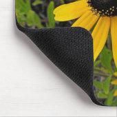 Schwarzes mit Augen Susans Mousepad (Ecke)