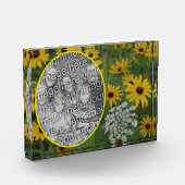 Schwarzes Mit Augen Suspensionsfeld hinzufügen Fotoblock (Links)