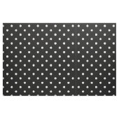 Schwarzes mit weißem Tupfen-Baumwollgewebe Stoff (Fat Quarter (45,7 x 55,9 cm))