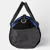 Schwarzes Mittelblau Duffle Bag (Rechts)