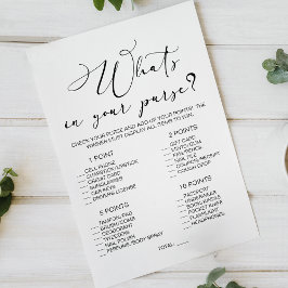 Schwarzes, modernes, einfaches Spiel Flyer