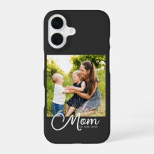 Schwarzes Mom Established Schrift Case-Mate iPhone