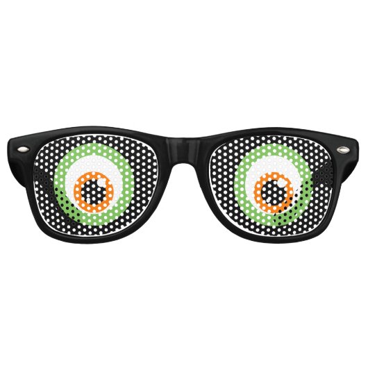 Schwarzes Monster Augen Party Shades Partybrille (Vorderseite)
