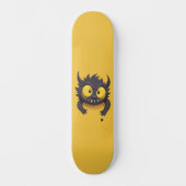 Schwarzes Monster Skateboard (Vorderseite)