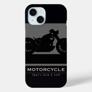 Schwarzes Motorrad Case-Mate iPhone Hülle