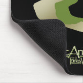 Schwarzes Mousepad (Ecke)