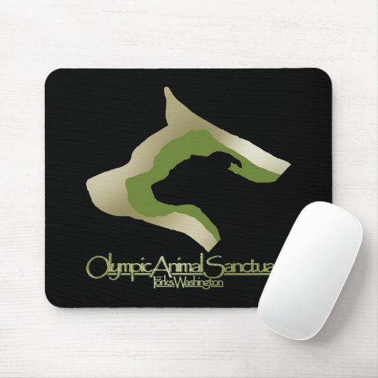 Schwarzes Mousepad (Mit Mouse)